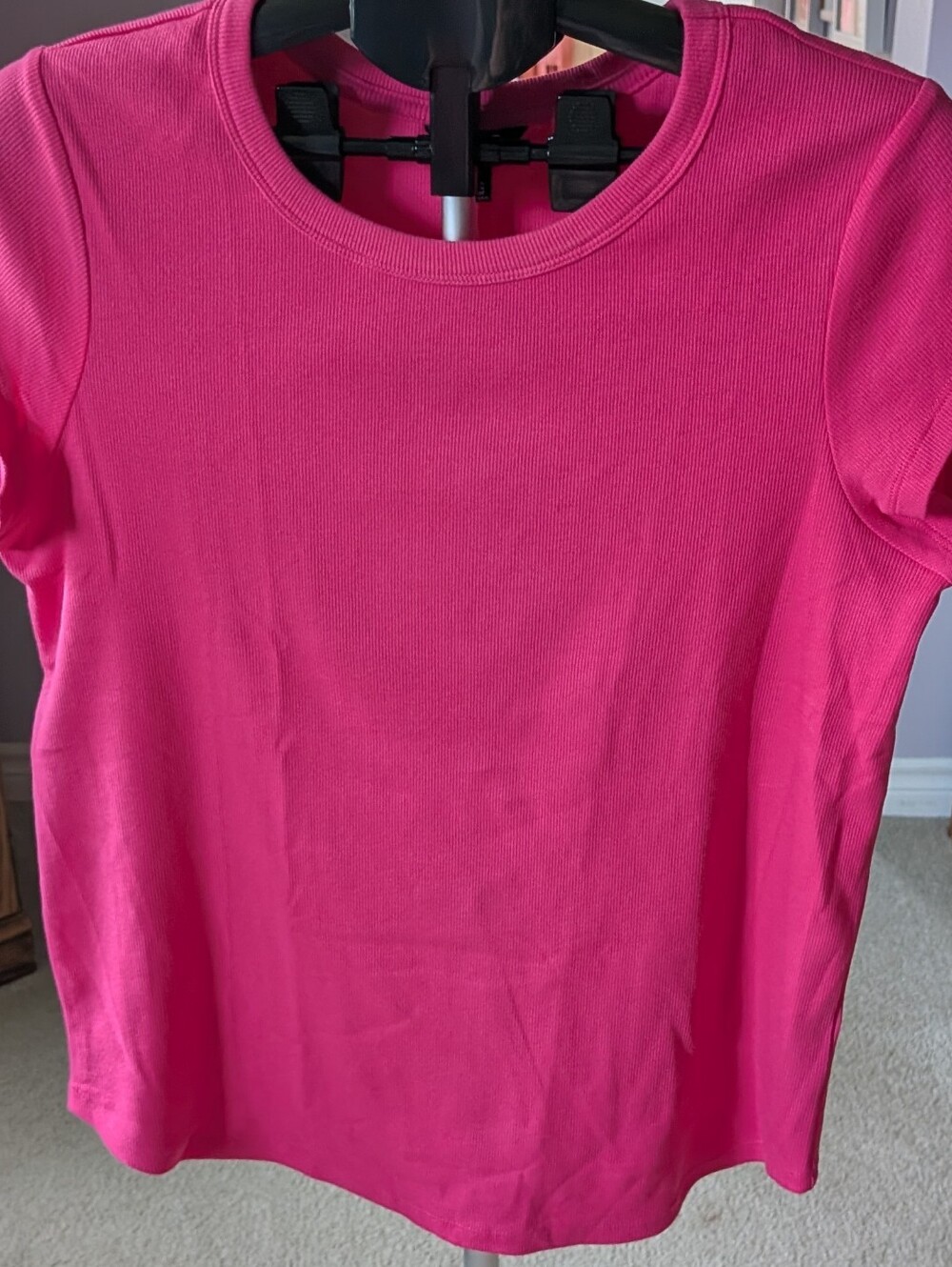 Buffalo David Bitton Women's Crewneck Tee - Hot Pink